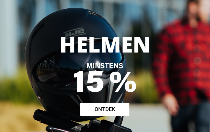 Helmen - minstens 15%